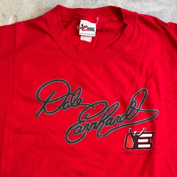 Chase Authentics Other - Chase Authentics Red Dale Earnhardt Tee